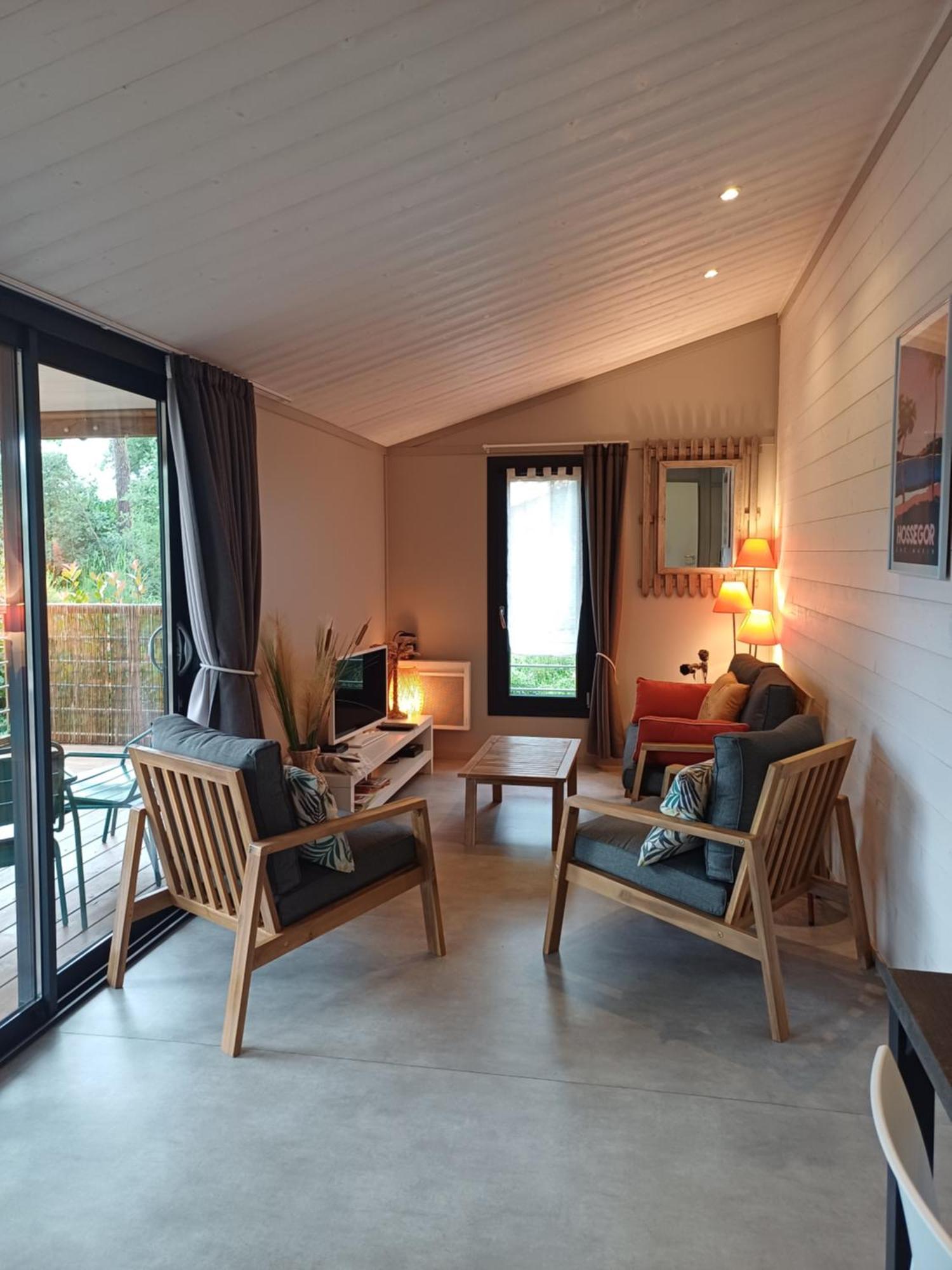 Chalet La Lande Ondres Exteriör bild