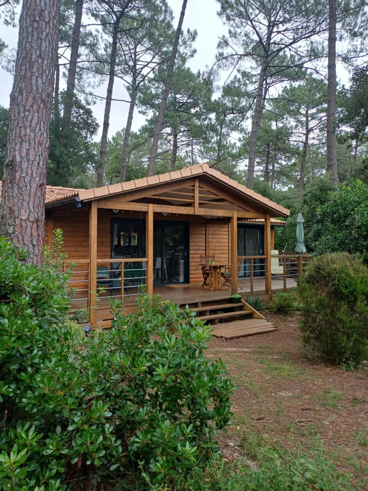 Chalet La Lande Ondres Exteriör bild